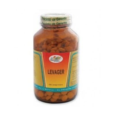 Levadura de Cerveza y Germen de Trigo LEVAGER 400 mg 500 comp, piel, uñas, cabello y sistema nervioso.